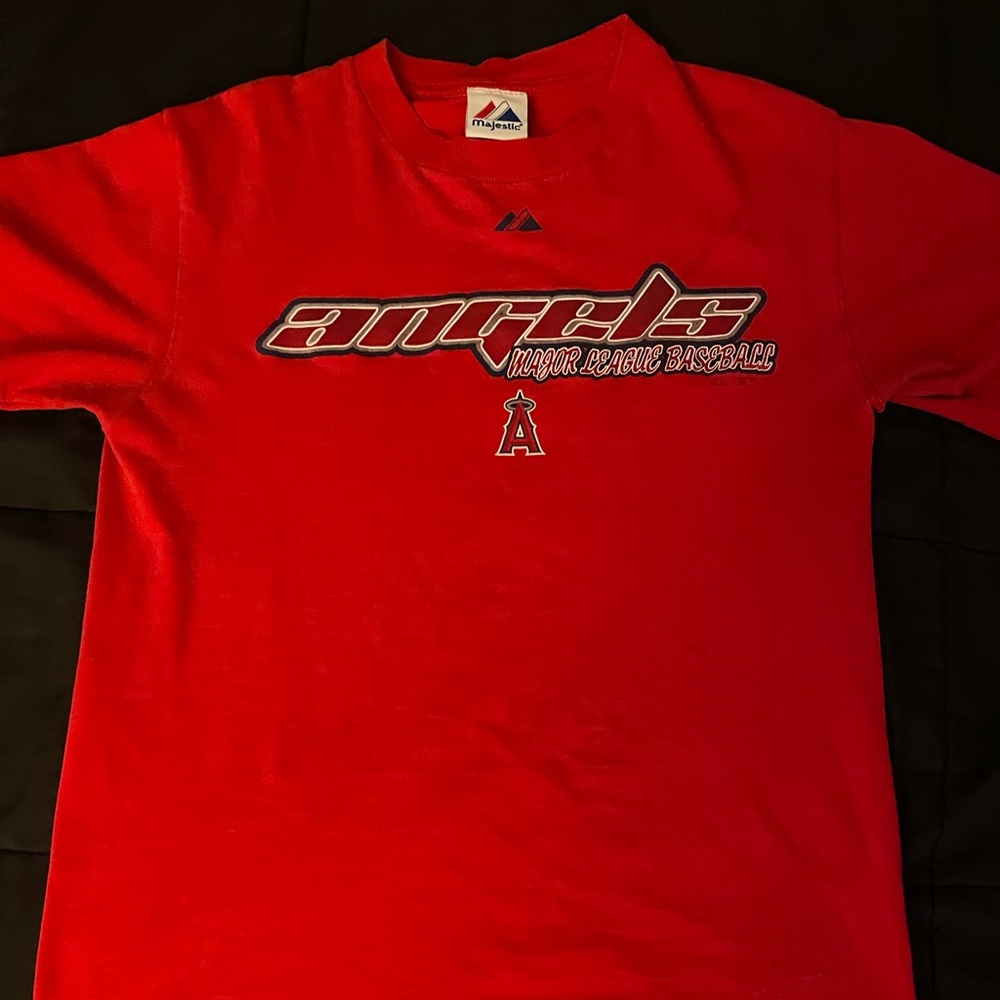 angels baseball tee